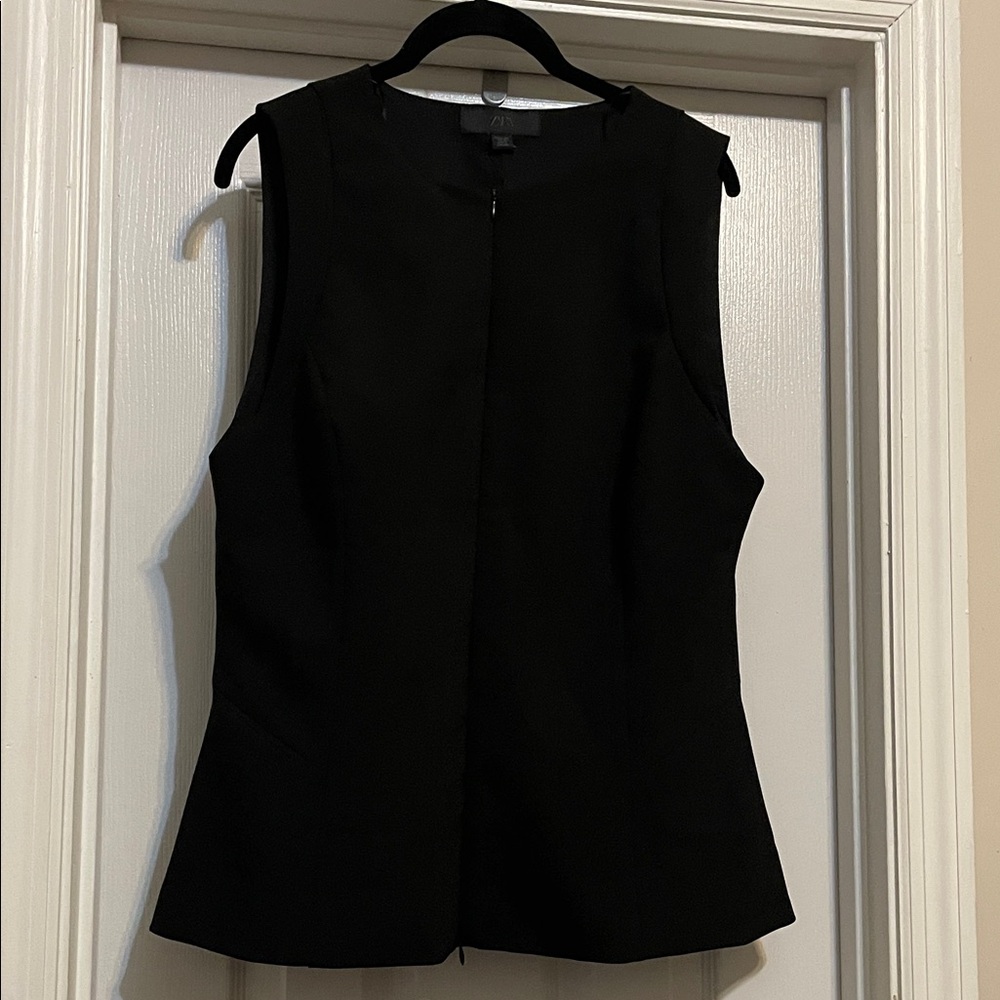 Zara Classic Black Vest